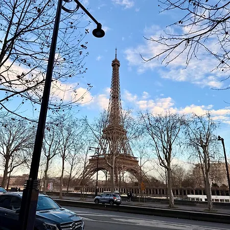 Apartman Face A La Tour Eiffel