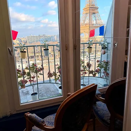 Apartman Face A La Tour Eiffel Párizs